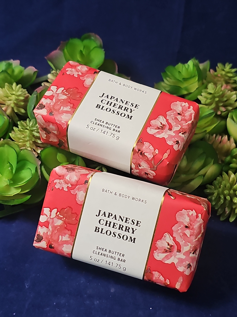 Bath & Body Works Japanese Cherry Blossom Soap, 2 Full Size Bars